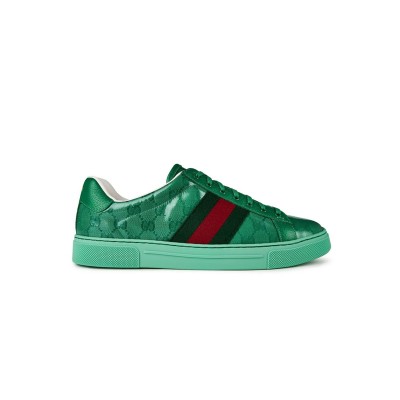 GUCCI CRYSTAL ACE TRAINERS 760775 FACRF 3751